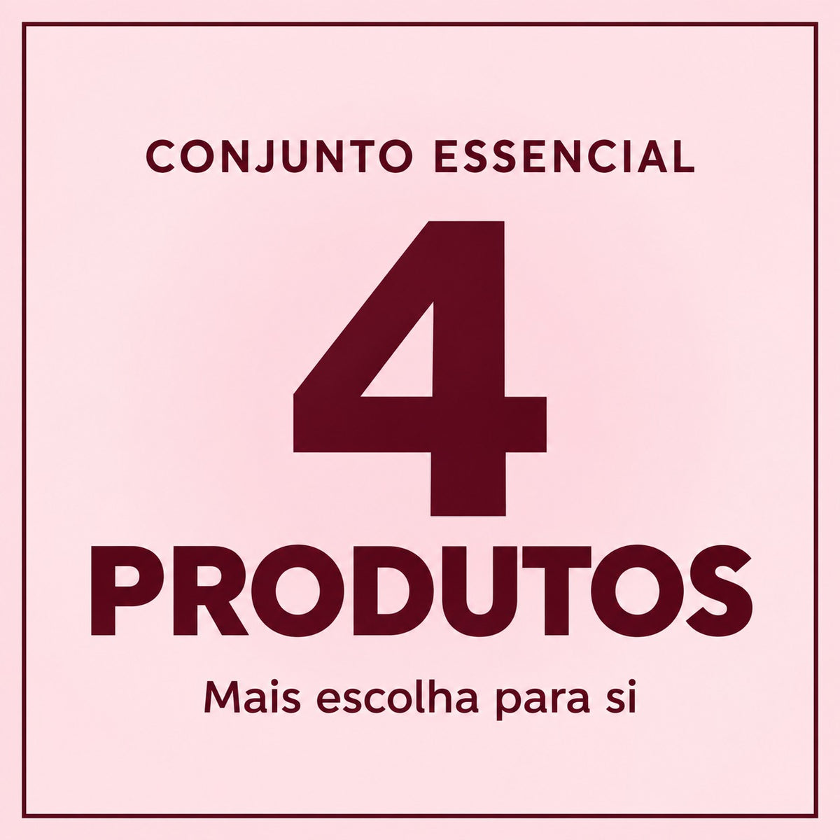 Pack de 4 produtos