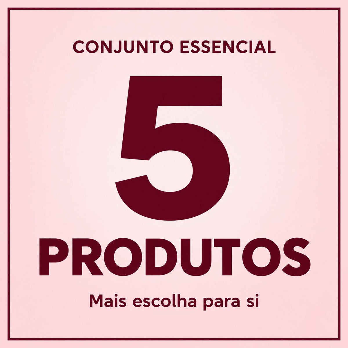 Pack de 5 produtos